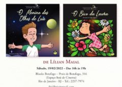 Lílian Maial lança ‘O Menino dos Olhos de Lua’ e ‘O Bico de Laura’ pelo selo Bisbilibisbalabás da Ibis Libris