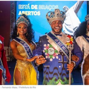 Eleita a Corte Real do Carnaval Carioca