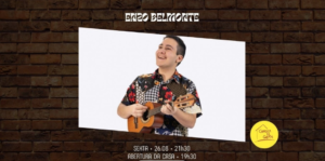 Enzo Belmonte faz show no Bar Carioca da Gema e lança o novo single “Lingerie”